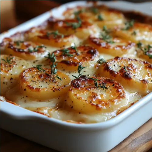 Gratin de potimarron et pommes de terre