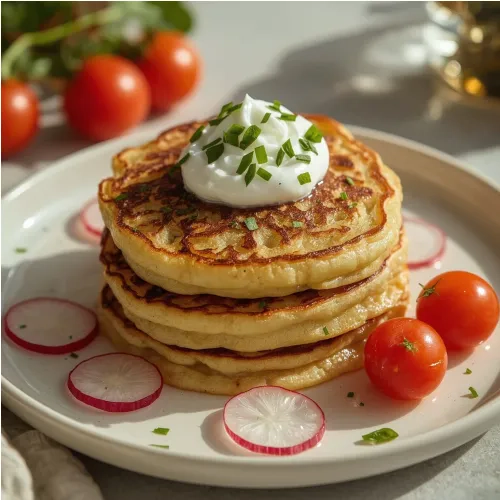 Pancakes à la courgette