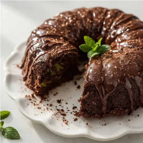Gâteau au chocolat et à la courgette