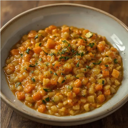 Risotto de millet carotte-courgette
