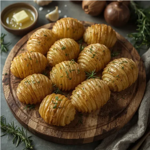 Pommes de terre hasselback
