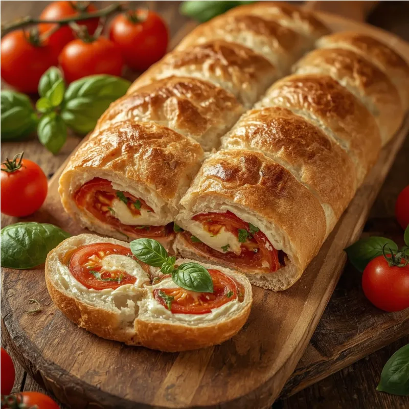 Pain surprise &agrave; la tomate