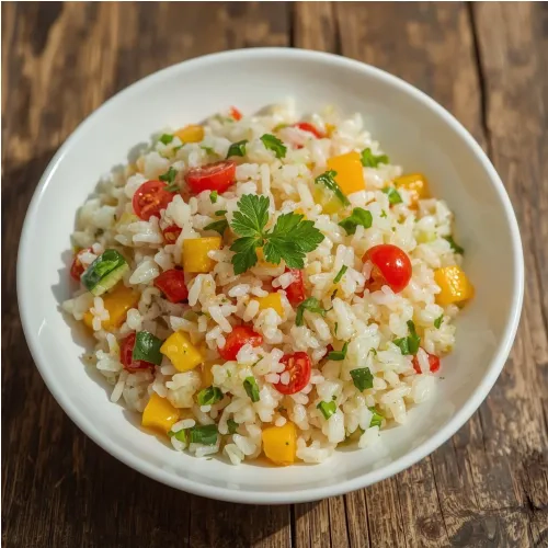 Salade de riz complète