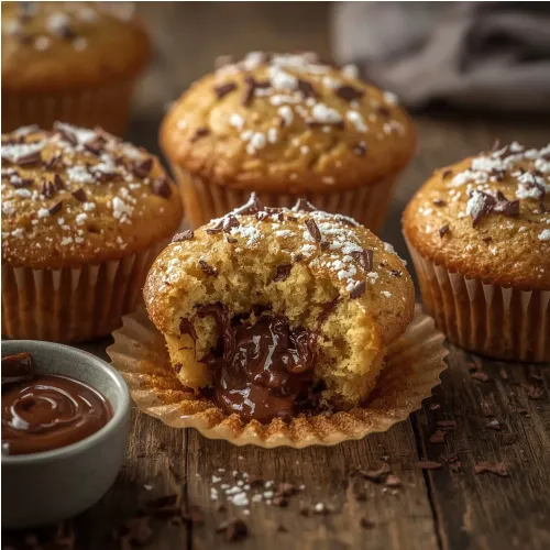 Muffins au cœur nutella®