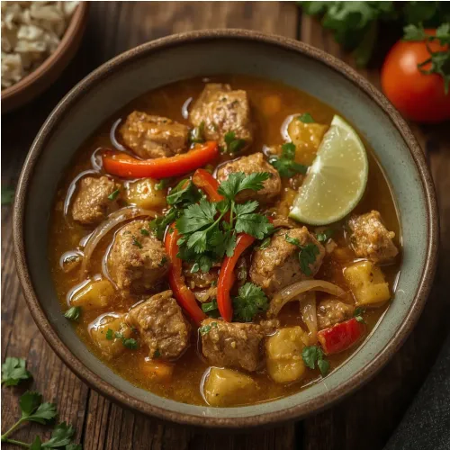 Sauté de porc au curry