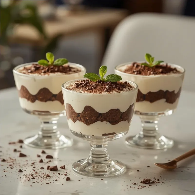 Tiramisu express en verrines