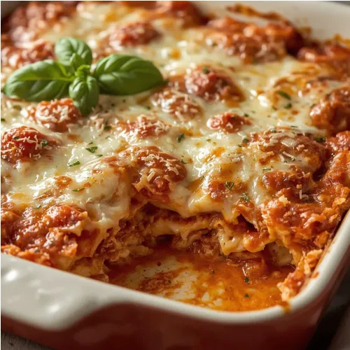 Lasagnes à la bolognaise rapide