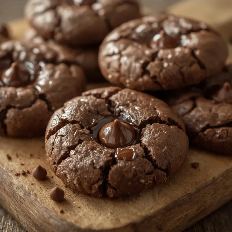 Cookies au chocolat fondants