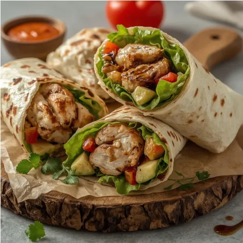 Wraps au poulet