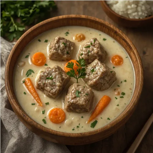Blanquette de veau à l'ancienne