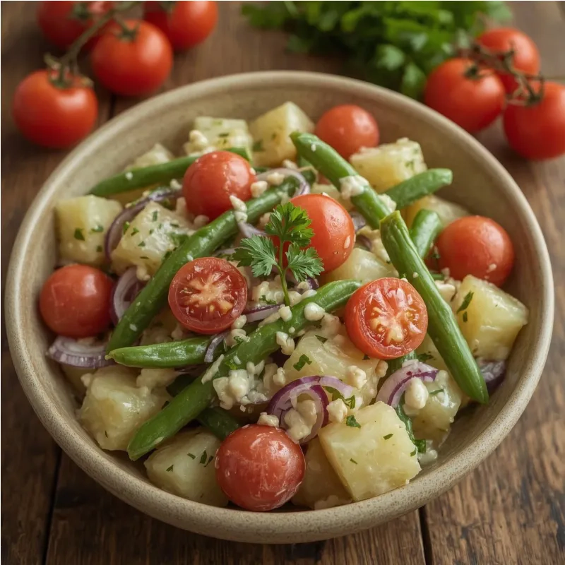 Salade pi&eacute;montaise traditionnelle