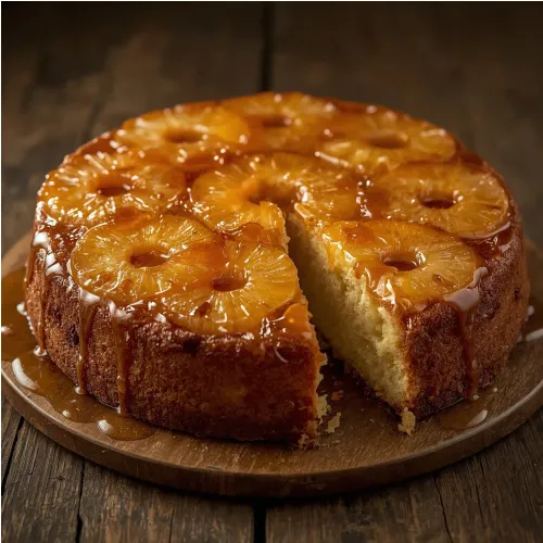 Gâteau renversé à l'ananas