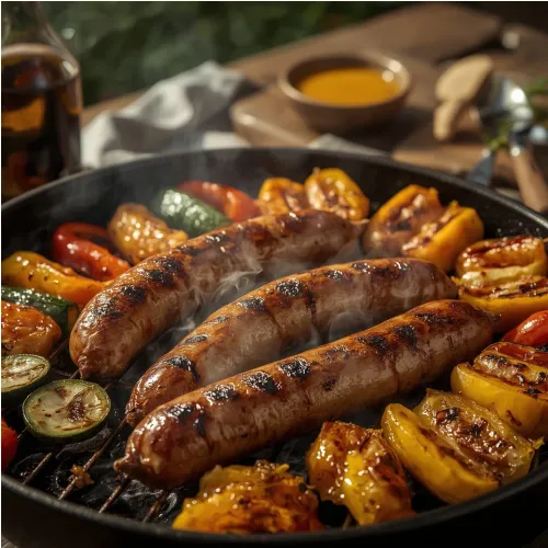 Andouillette grillée au barbecue
