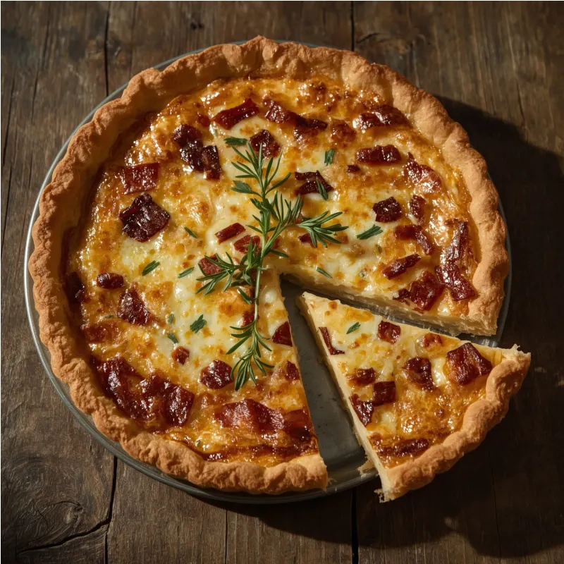 Quiche lorraine d&eacute;licieuse