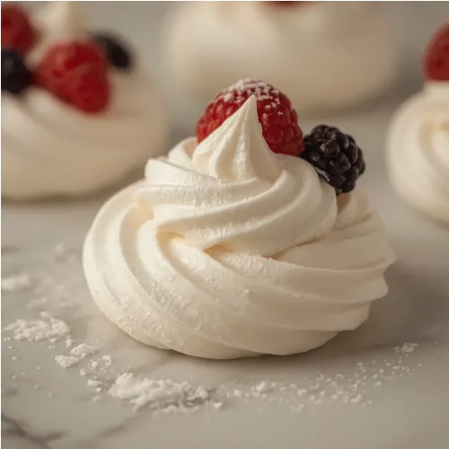 Meringues délicates