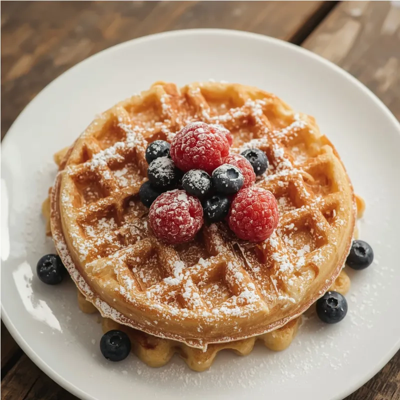 P&acirc;te &agrave; gaufres l&eacute;g&egrave;re et croustillante