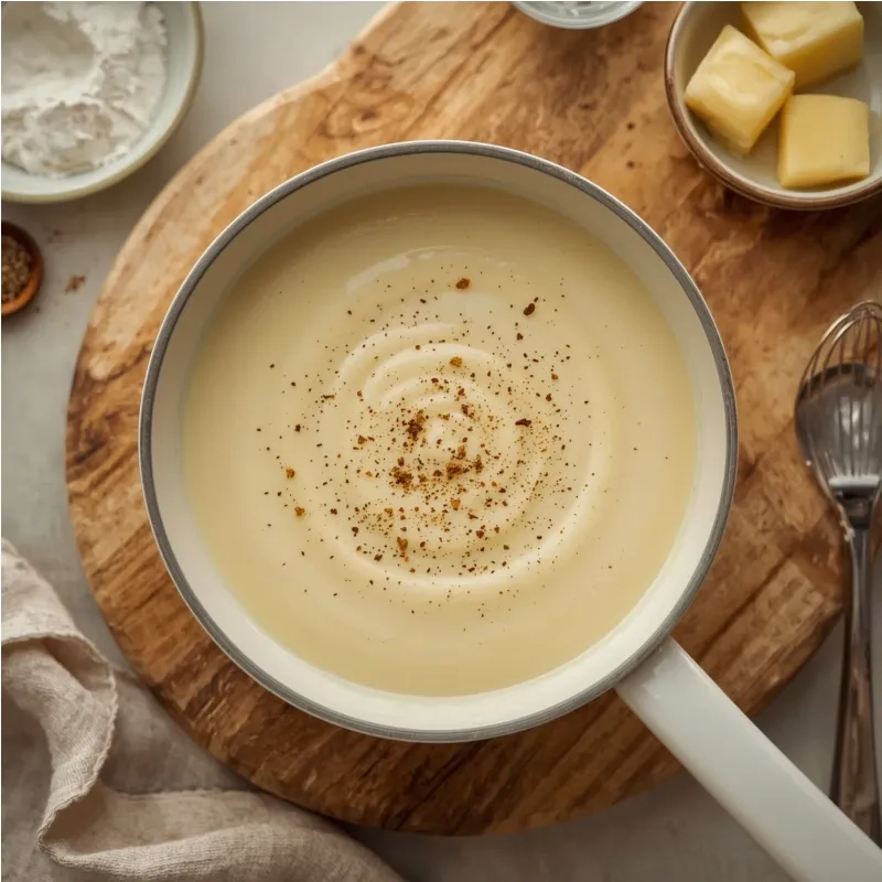 Sauce b&eacute;chamel maison