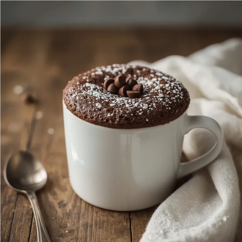 Mug cake chocolat express
