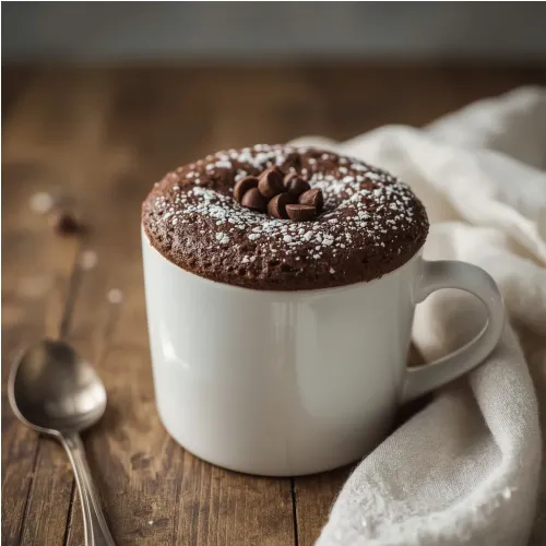 Mug cake chocolat express