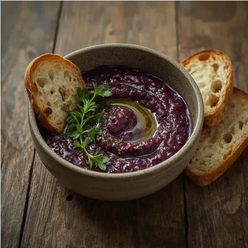 Caviar d'aubergines onctueux