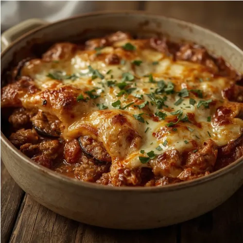 Moussaka rapide