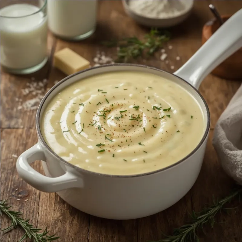 Sauce b&eacute;chamel classique
