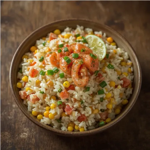 Salade de riz au surimi minceur