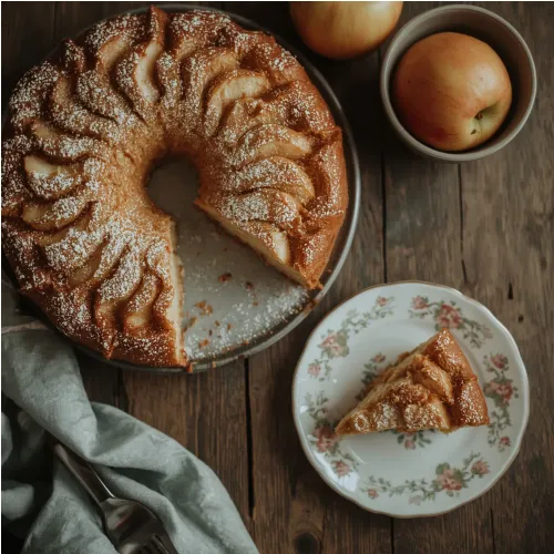 Gâteau aux pommes rapide et moelleux