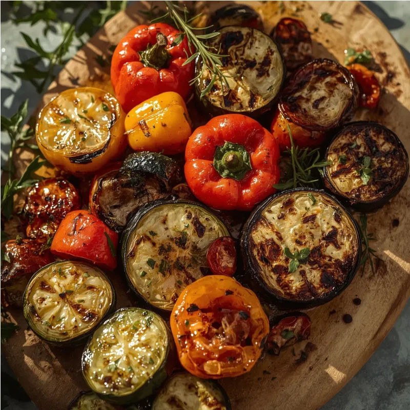 L&eacute;gumes &agrave; la plancha
