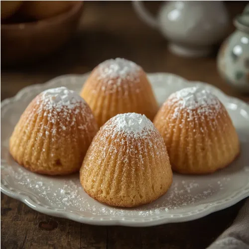Madeleines à la vanille