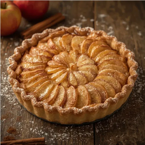 Tarte aux pommes rapide