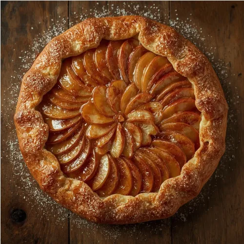 Galette des rois aux pommes