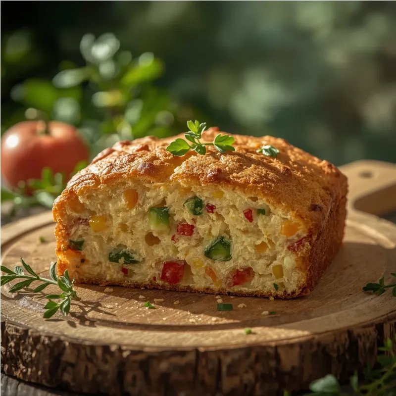 Cake aux l&eacute;gumes du soleil