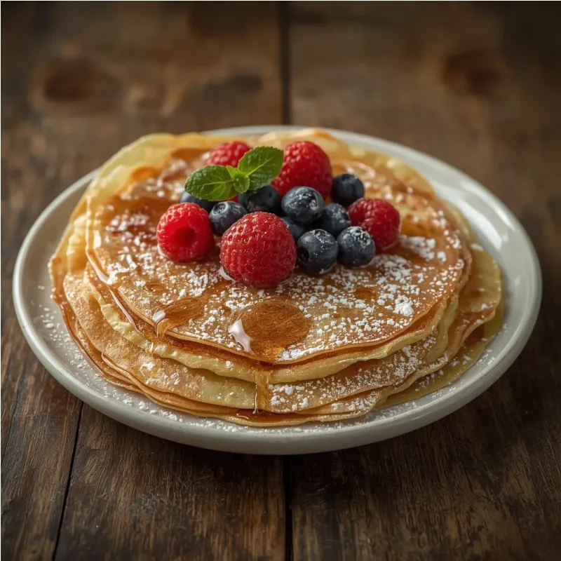 P&acirc;te &agrave; cr&ecirc;pes l&eacute;g&egrave;re et moelleuse