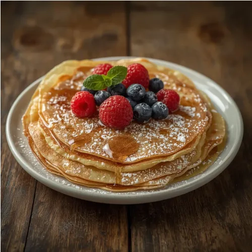 Pâte à crêpes légère et moelleuse