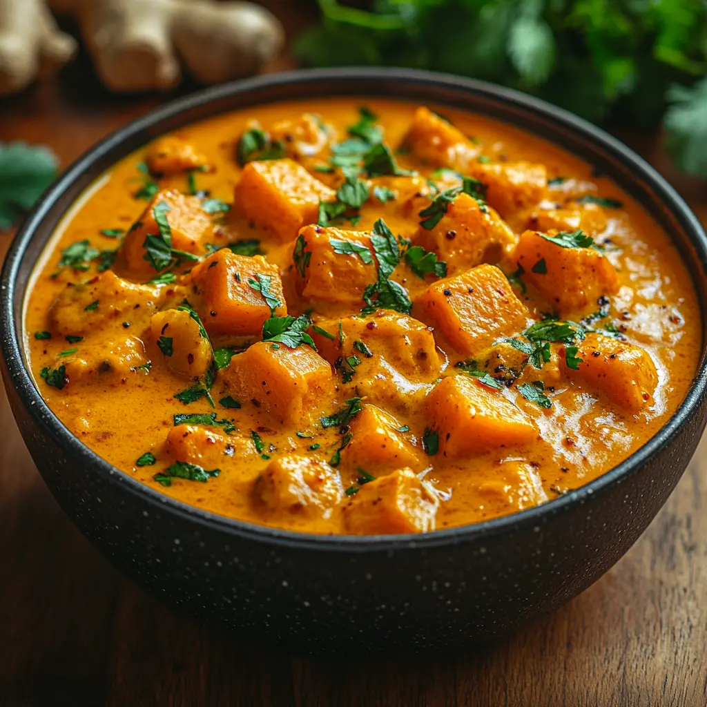 Curry de légumes d'automne au lait de coco